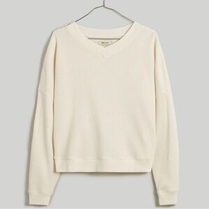 Madewell Knit Boxy Sweatshirt Tee
Size small
